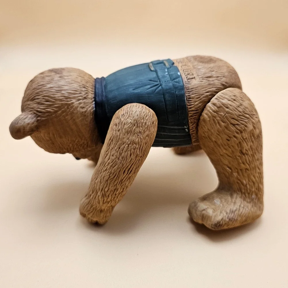 Vintage Ted D Bear‎ Figurine 1983 Dept 56 Ceramic Brown Dressed Gentleman Bear